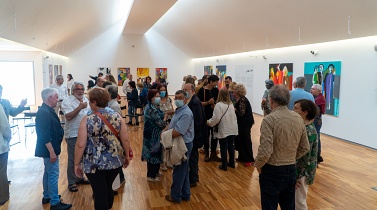Inauguradas exposições de Cabral Pinto e Lauren Maganete